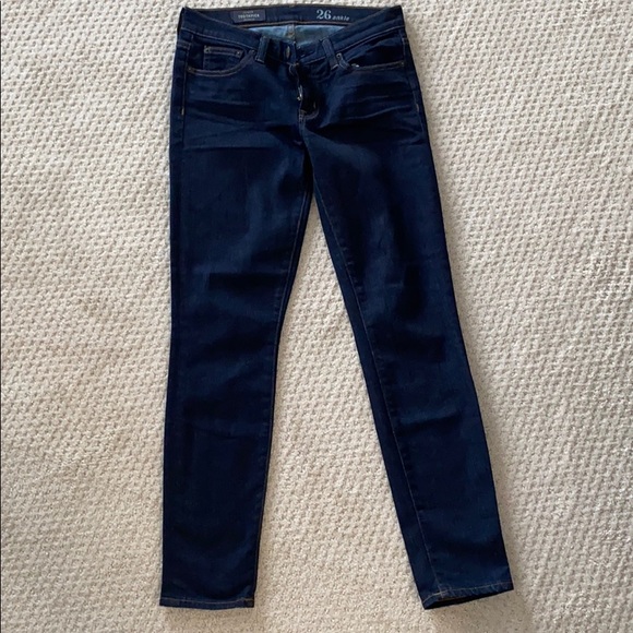 J.Crew Dark Wash Toothpick Jean - Picture 1 of 4